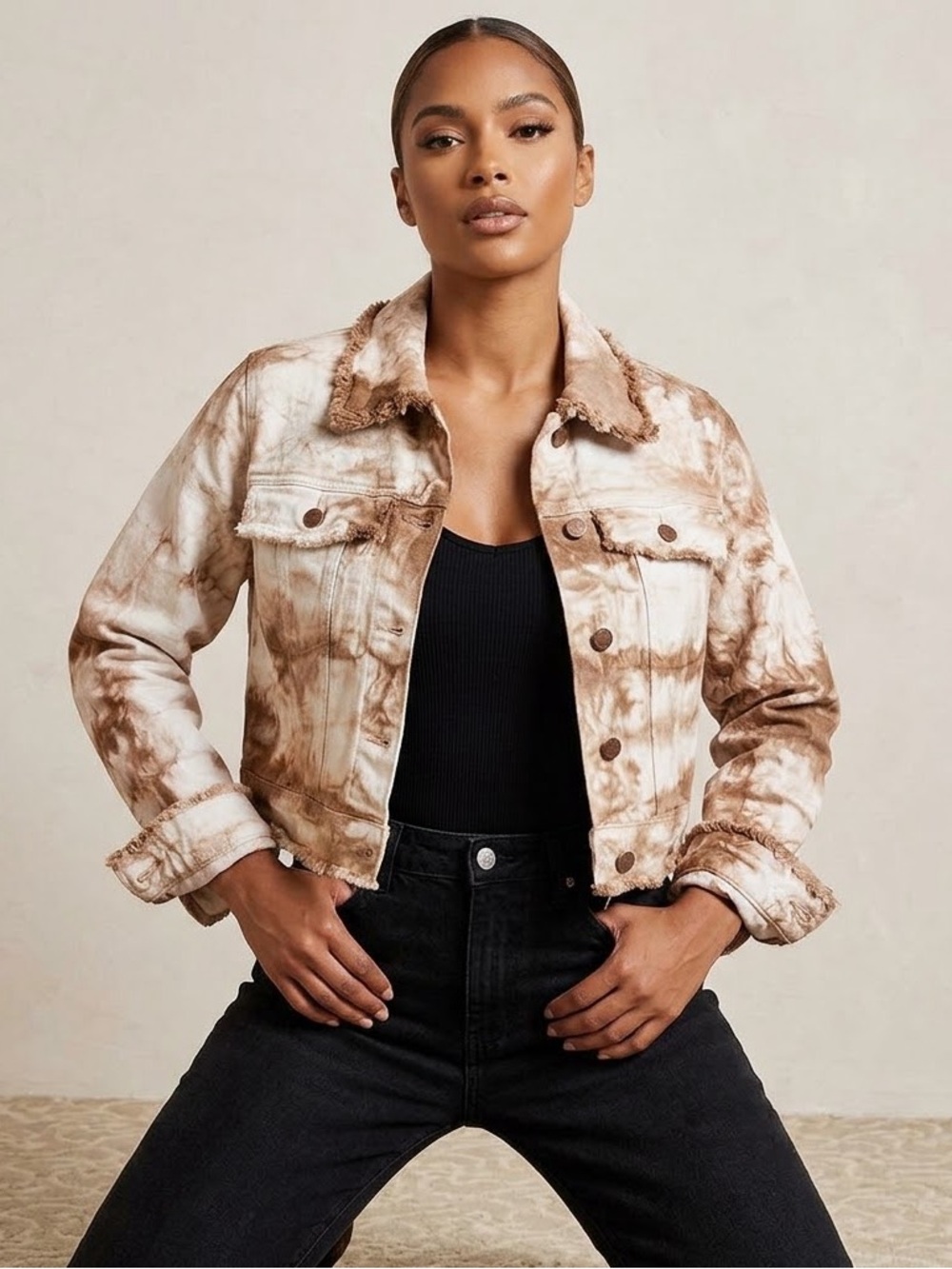 Fashion Nova Jean Jacket 🤎✨
